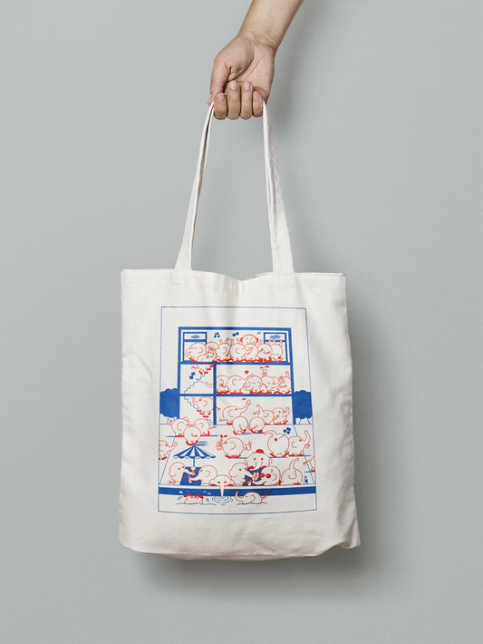 GIANT STEPS Tote bag